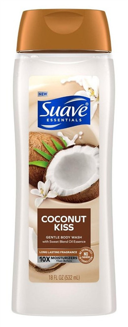 Suave Body Wash Coconut Kiss 18Oz