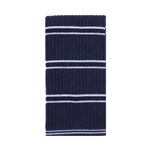 J&M Home Fashions KITCHEN TOWELS RIB BLUE 2 ct