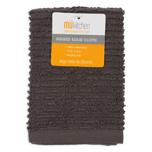 Mukitchen Ridged Towel Platinum
