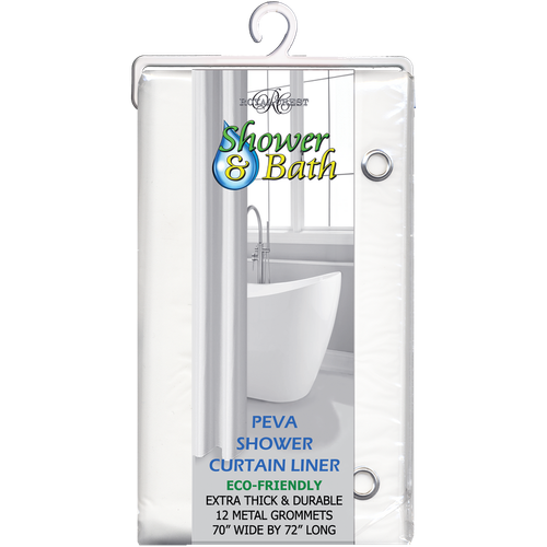 Royal Crest Peva Shower Curtain Liner