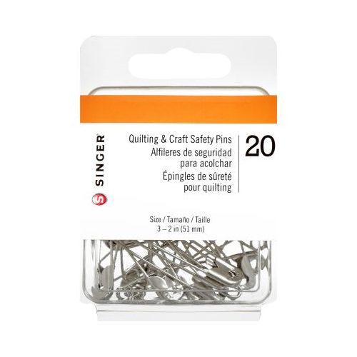 SINGER Safety Pins, 20 Count