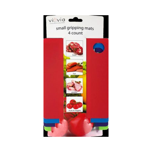 VIOVIA SMALL GRIPPING MATS 4 ct