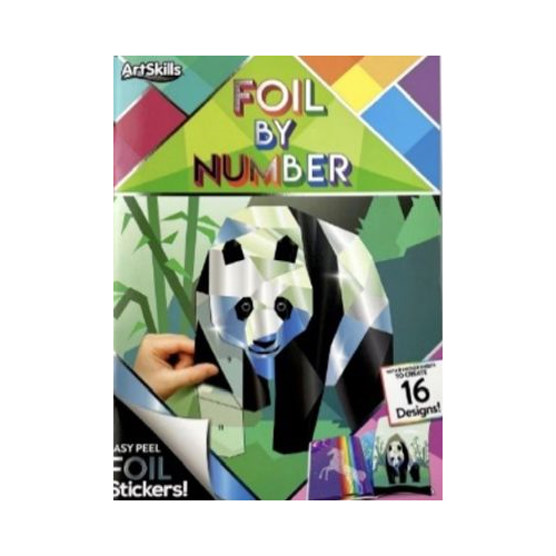 ArtSkills Foil By Number Sticker Kit