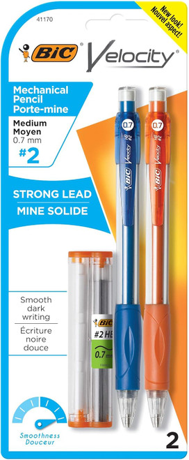 BiC Velocity Mechanical Pencil, 2 count