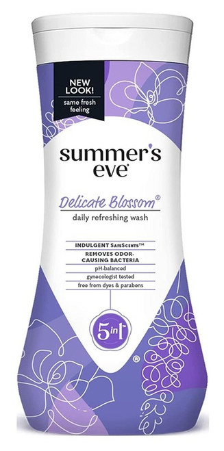 Summers Eve Cleansing Wash 15Oz Delicate Blossom