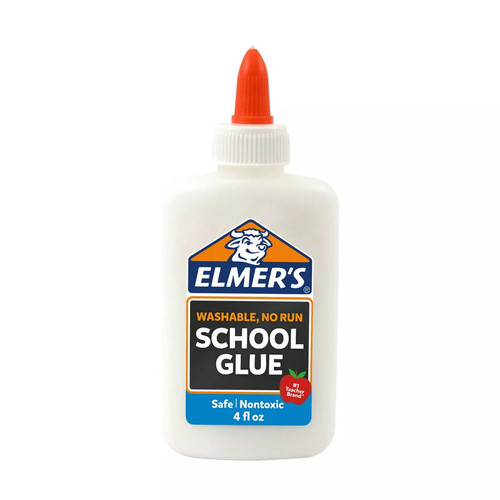 Elmer's Washable School Glue White, 4 oz