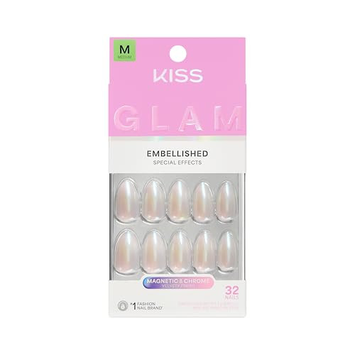 Kiss Glam Premium Faux Nails, Dive