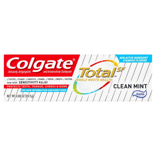 Colgate Total Toothpaste Travel Size Clean Mint, .88 oz