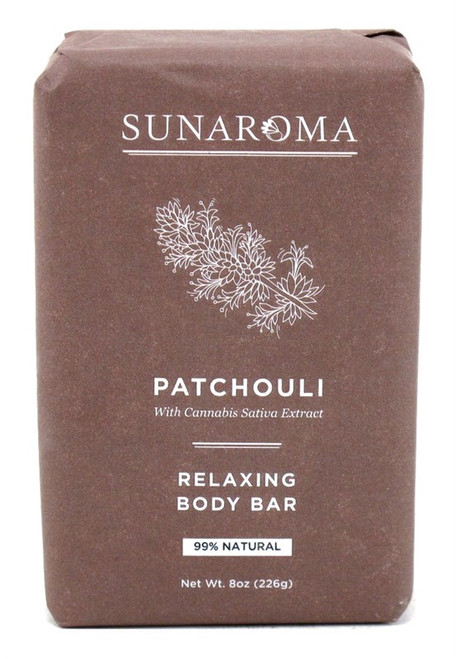 Sunaroma Soap Bar Patchouli 8Oz