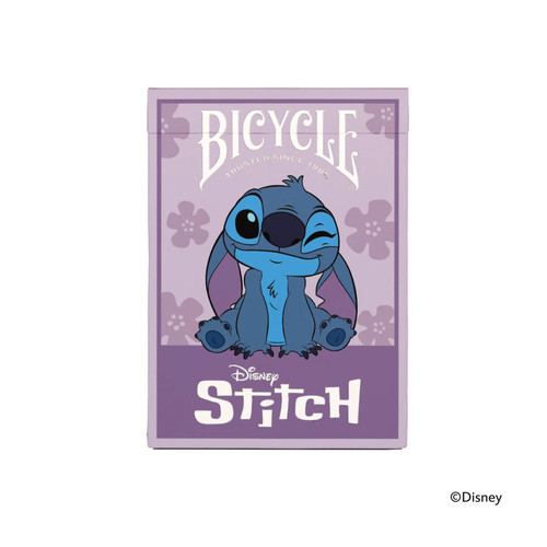 Bicycle Disney Stitch Purple Playing Cards