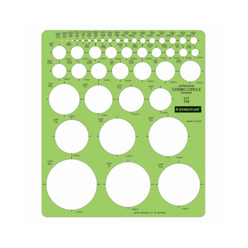 Staedtler Combo Circle Template