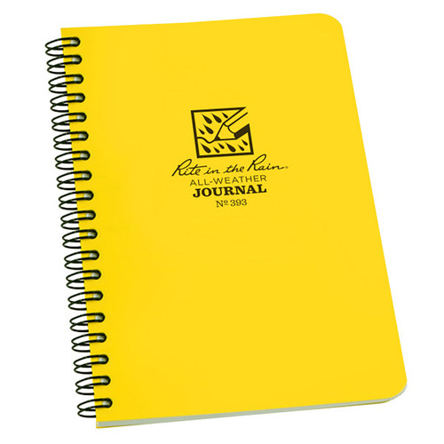 Rite in the Rain Side Spiral Notebook Yellow
