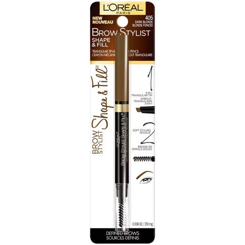 Loreal Paris Eye Brow Makeup Pencil, 405 Dark Blonde