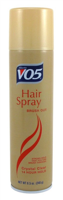 Vo5 Hairspray Brush Out Strong Hold Crystal Clear 8.5Oz