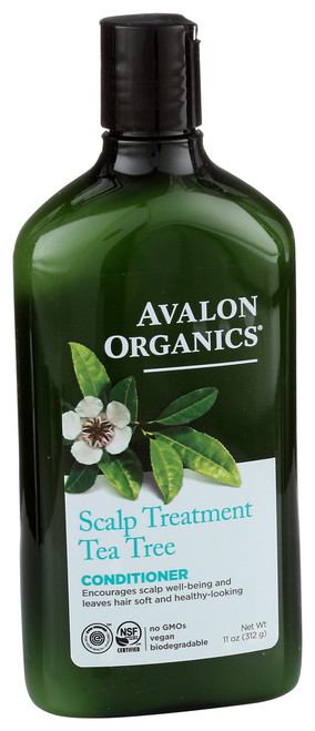 Avalon Organics, Scalp Treatment Tea Tree Conditioner, 1 Each, 11 Fl Oz