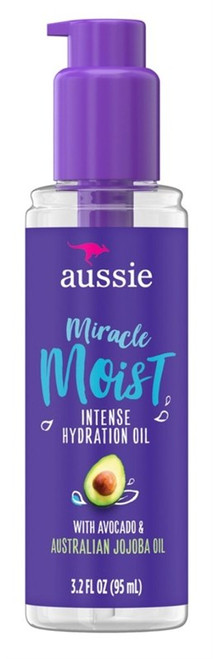 Aussie Miracle Moist Intense Hydration Oil 3.2Oz Jojoba