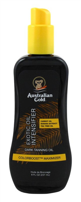 Australian Gold Intensifier Exotic Dark Tanning Oil 8Oz