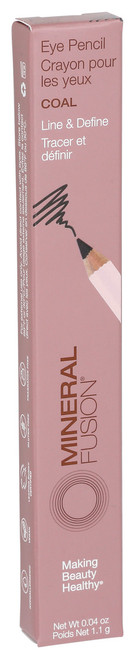 Mineral Fusion, Makeup Eye Pencil Coal, 1 Each, .04 Oz