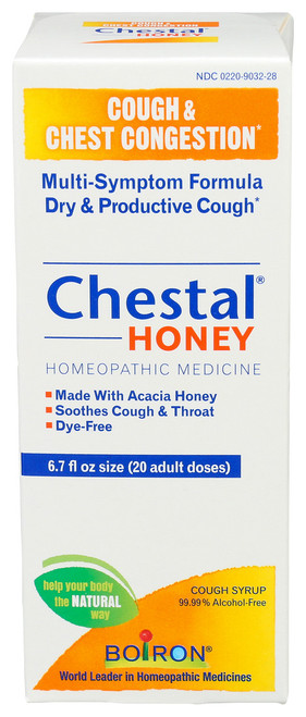 Boiron, Chestal Cough And Chest Congestion Honey Adult, 1 Each, 6.7 Oz