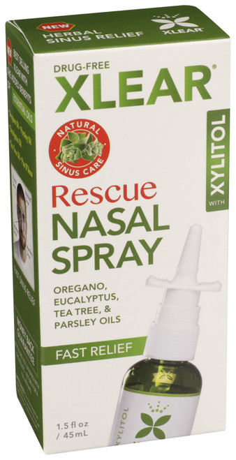 Xlear, Rescue Nasal Spray With Xylitol, 1 Each, 1.5 Oz