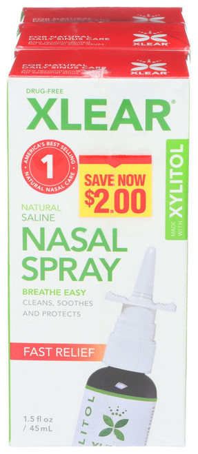 Xlear, Nasal Spray Sinus, 1 Each, 1.5 Oz