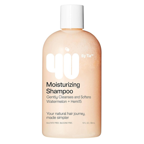 4U by Tia Moisturizing Shampoo, Gently Cleanses and Nourishes Hair and Scalp, 13 Oz