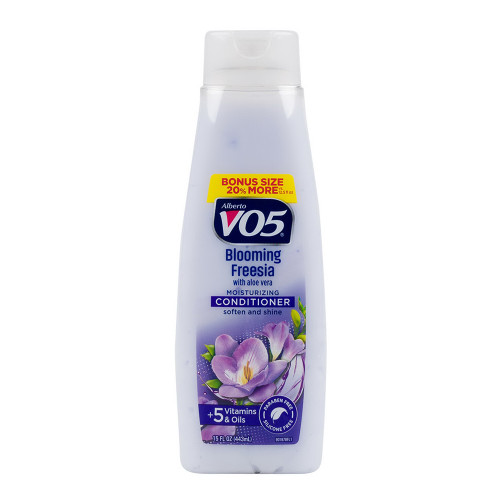 Alberto VO5 Blooming Freesia Moisturizing Conditioner, Floral Infused Hydration, 15 oz