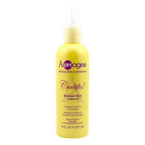 Aphogee Curlific Moisture Rich Leave-In, Deep Hydration & Strengthening, 8 oz
