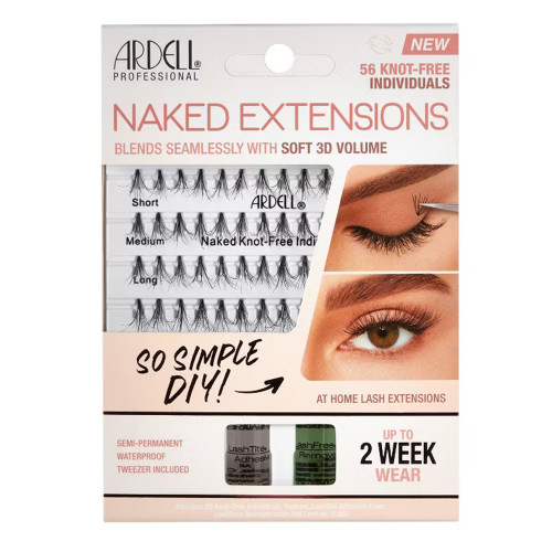 Ardell Naked False Eyelash Extension Kit, Lightweight & Natural Effect, 59 ea