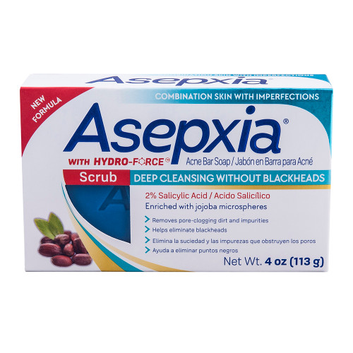 Asepxia Scrub Bar Balanced Skin Formula, 4 Oz