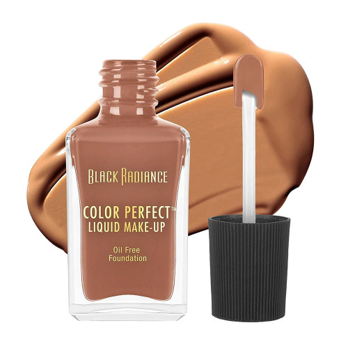 Black Radiance Color Perfect Liquid Makeup Warm Mocha Honey Finish, 1 Ea