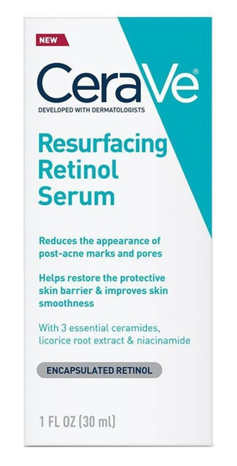 Cerave Resurfacing Retinol Serum 1Oz