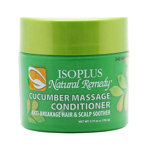 Isoplus Natural Remedy Cucumber Massage Conditioner, Soothing & Cooling Formula, 3.75 Oz