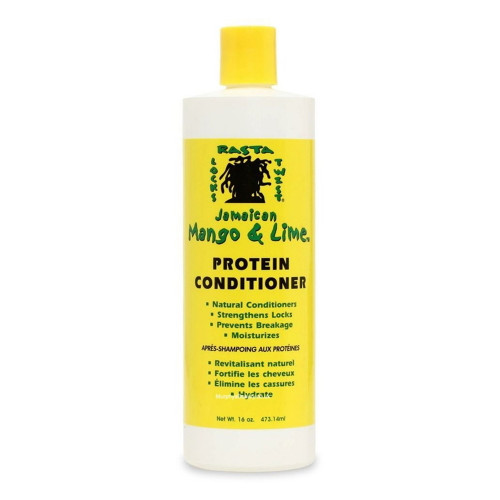 Jamaican Mango And Lime Jamaican Protein Conditioner, Rebuilds & Strengthens, 16 Oz