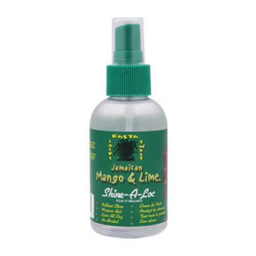 Jamaican Mango and Lime Shine A Loc Hair Spray, Adds Gloss & Definition, 4 Oz