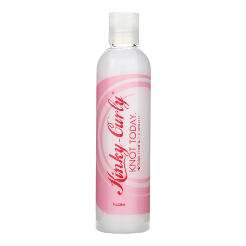 Kinky-Curly Knot Today Leave-In Hair Conditioner Detangler Smooth Hydrate Curls, 8 oz