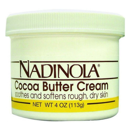Nadinola Cocoa Butter Cream for Dry & Rough Skin, 4 Oz
