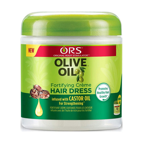 Organic Root Stimulator Olive Oil Extra Rich Cream for Dry & Thirsty Hair, 8 Oz