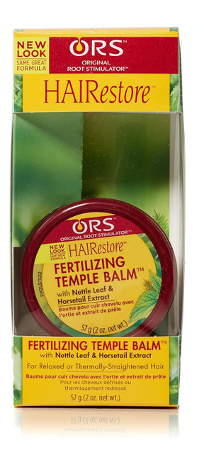 ORS Fair Restore Fertilizing Temple Balm with Nettle Leaf & Horsetail Extract, 2 Oz
