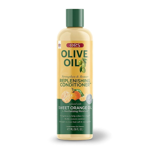 ORS Olive Oil Classics Replenishing Conditioner with Sweet Orange Oil for Moisture, 16 Oz