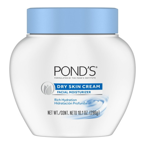 Pond's Dry Skin Cream Extra Rich Skin Cream for Deep Hydration, 10.1 Oz
