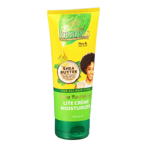 Soft & Beautiful Botanicals Ultra Nourishing Lite Creme Moisturizer for Hydration, 6 Oz