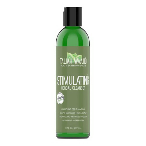 Taliah Waajid Black Earth Products Stimulating Herbal Cleanser for Scalp & Hair Health, 8 Oz