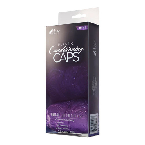 The Mane Choice Conditioning Shower Caps for Deep Conditioning & Hair Protection, 15 Ea
