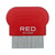 Kiss Red Metal Lice Comb