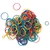 Kiss Red Rubber Bands 300 Ct Assorted Colors/Sizes