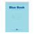 Roaring Spring Blue Exam Book White Paper 11 inch x 8.5 inch Standard Size Full Case 50 Booklets