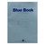 Roaring Spring Blue Exam Book White Paper 8.5 inch x 11 inch Standard Size 24 Sheets