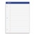 Ampad Double-Sheet Writing Pad College Rule 3-Hole Punched 100 Sheets