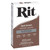 Rit Dye Powder #000 Dark Brown All-Purpose Fabric Dye Concentrated Powder 31.9 g